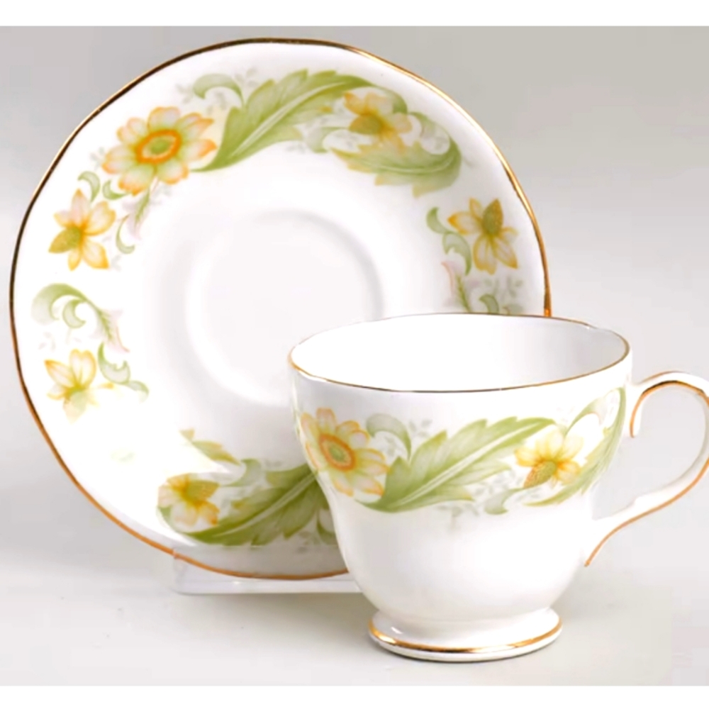 England Fine China Duchess Tea floral set teacup sauser Easter Spring Copy ๐บ๐ฆ
